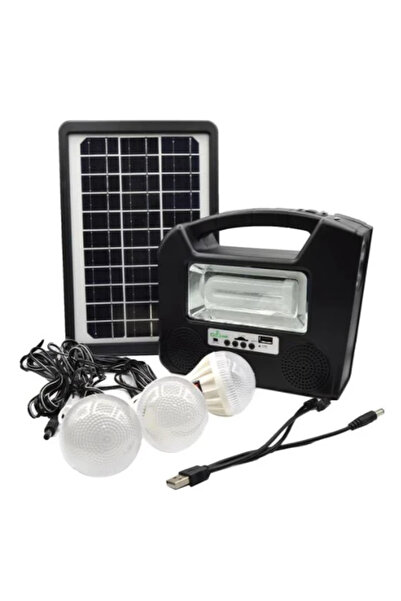 XL Kit panou solar CCLAMP CL-26 CU Radio si player mp3