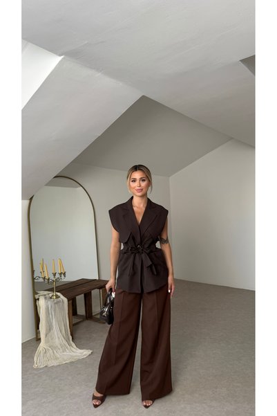 Nesil Aller Detailed Belted Vest