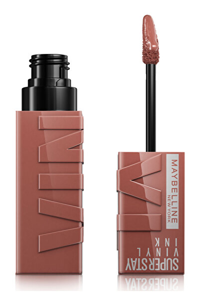 Maybelline New York Ruj lichid lucios de lungă durată Super Stay Vinyl Ink 12...