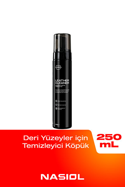 Nasiol Leathercleaner Araç,Ev,Ofis Deri Yüzeyler için Premium Köpük Temizleyi...