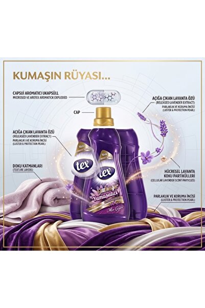 Tex ÇAMAŞIR YUMUŞATICI 1 KG