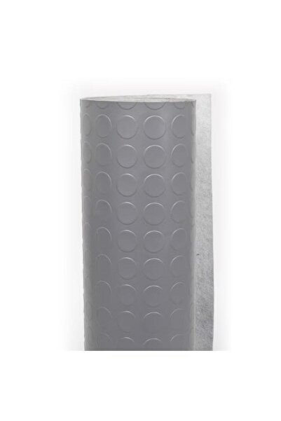 Site Hırdavat PVC Para Zemin Kaplama Yer Döşemesi Muşamba 1.6mm Gri 100x100cm