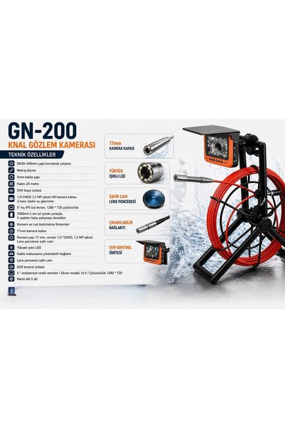 Dilek GN200 Standart Kamera-20 Metre
