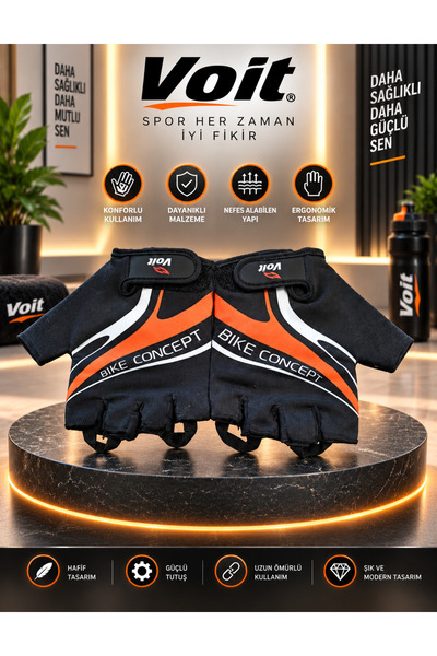 Voit Unisex Ağırlık Body Dambıl Halter Fitness Spor Eldiveni 8206