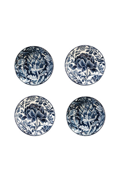 Lucky Art Lunara 4-Piece Ceramic Bowl Set 15cm Lygd 007
