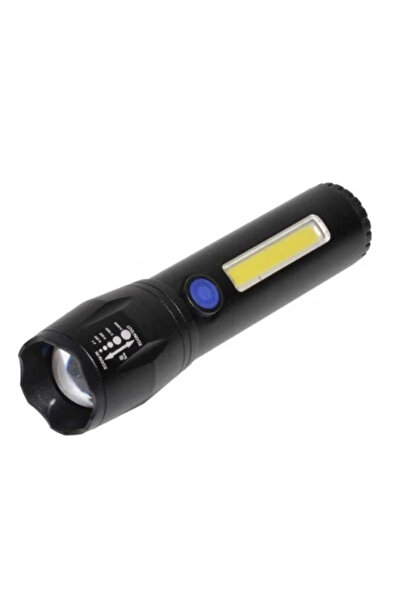 OEM Lanterna TD-C81 cu LED CREE 3 W, LED lateral COB 3 W, acumulator integrat...