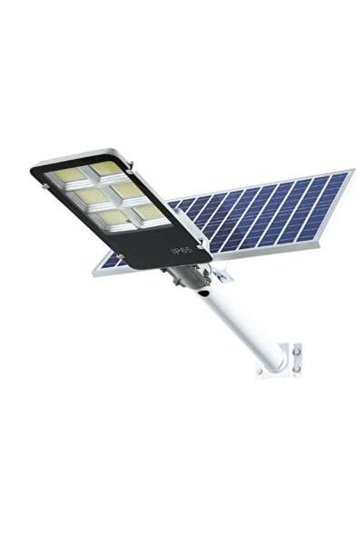 MOHAMED Lampa Stradala cu Incarcare Solara 400W Panou Solar Separat