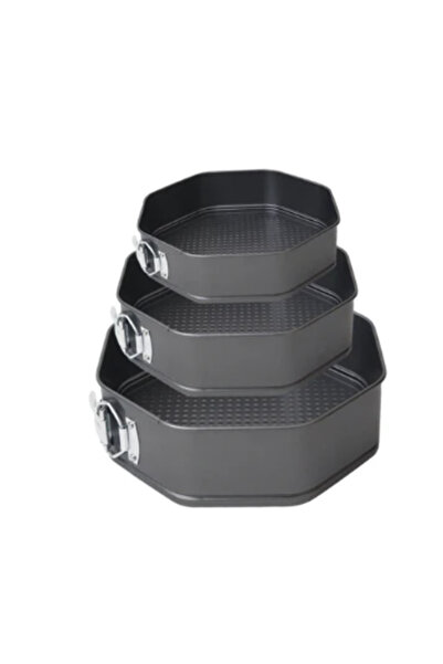 Amir Set 3 forme pentru torturi sau prajituri model octogonal