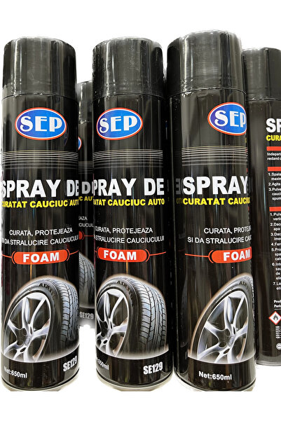 auto Spray - Spuma ingrijire anvelope si jante SEP 650ml (1buc)