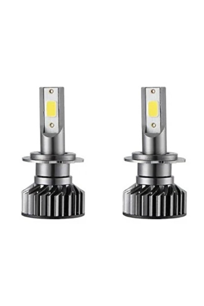Ruan Set 2 Becuri Auto H7 cu Led Mini putere 50w 8000lm per bec temperatura 6...