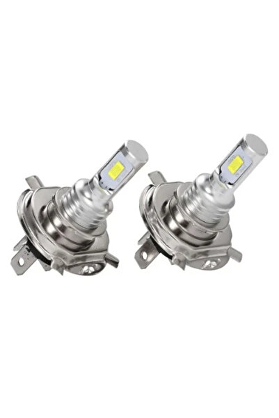 XL Set 2 Becuri auto H4 cu doua faze 12 LED SMD putere 80W temperatura 6000K