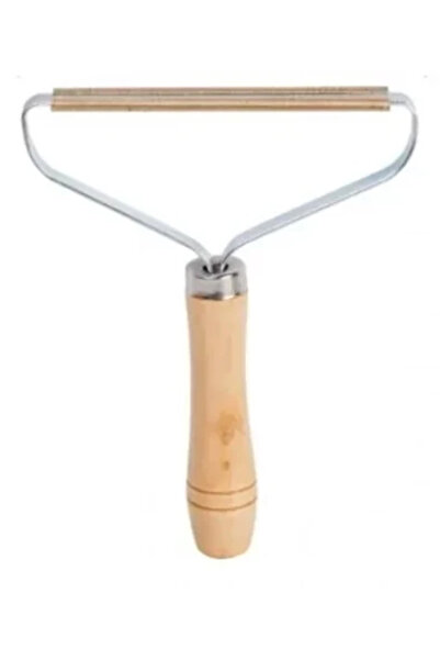 OEM Set 2 x Perie pentru scame si parul de animale, maner de lemn