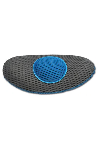 OEM Perna ergonomica Comfy Curve Gri cu albastru pentru sustinere lombara si ...