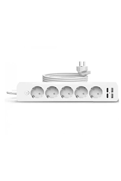 HASSAN Prelungitor JORTAN OG2205 cu 5 prize 2 porturi USB si 2 Type C 2 metri