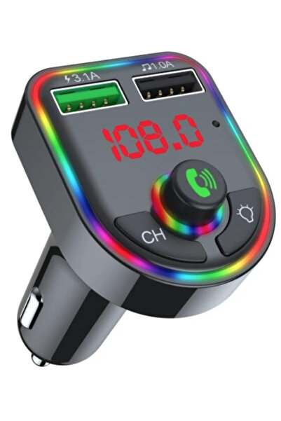 Ruan Modulator Mp3 FM Auto F6 cu funcție Bluetooth și USB
