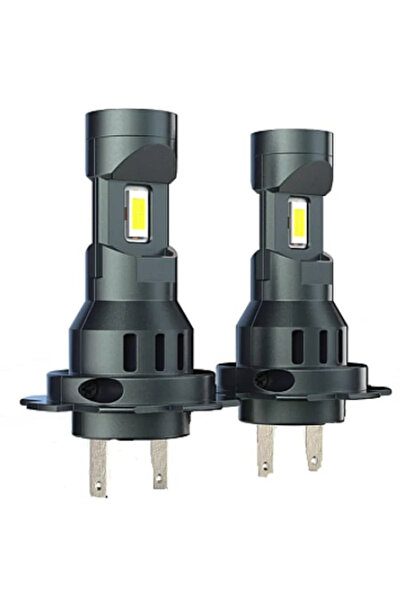 Ruan Set de 2 becuri LED auto K7 H7, 100W/set, 16000LM cu ventilator și canbus