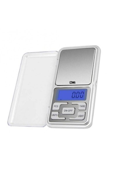 SIKS Cântar electronic mini de buzunar pentru bijuterii cu afișaj LCD, portab...