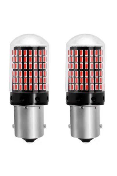 auto Set 2 Becuri LED ROSU cu anulator