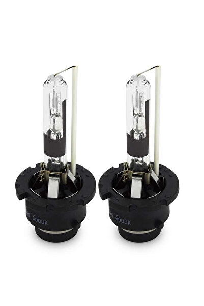 Ruan Set 2 becuri Xenon D2R White auto pentru far suport plastic 35W 6000K