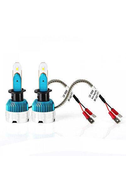 Ruan Set 2 Lampi LED AUTO Mi2 H1 6500k 3000 lumeni 50W