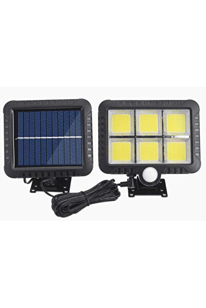 Alex Proiector solar 128 LED 6 COB cu senzor și telecomandă