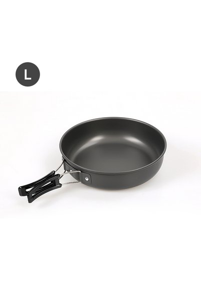 Choice L 20cm WESTTUNE Camping Frying Pan Aluminum Camping Picnic Plate Dish ...
