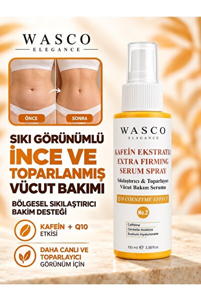 Wasco Elegance Kafein Ekstraktlı Q10 Etkili Sıkılaştırıcı ve Toparlayıcı Selü...
