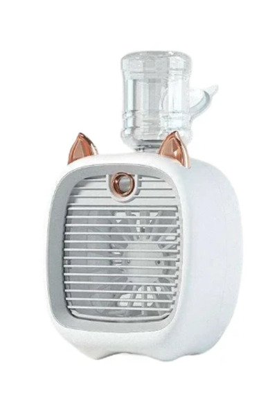 Mihai Ventilator portabil reincarcabil cu pulverizator de apa Andowl Q HF2