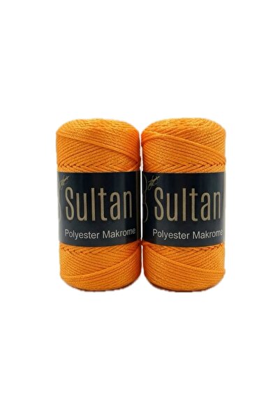 Generic Brand 2 Pieces Sultan Macrame 3 Knitting Yarn 100 Grams - Bag Wallet ...