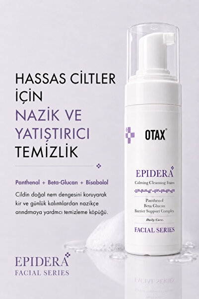 EPIDERA Hassas ve Atopik Ciltler İçin Yatıştırıcı Yüz Temizleme Köpüğü 150 mL