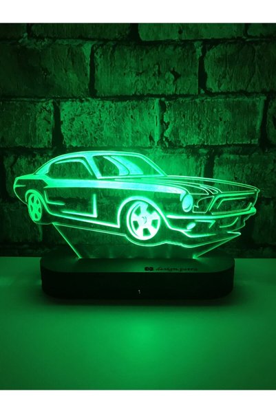 PETRADESIGN Araba Mustang Masa Lambası