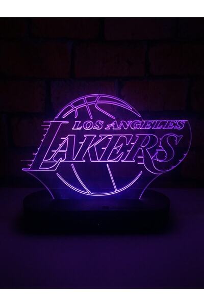 PETRADESIGN Los Angeles Lakers Logo Tasarım Lamba