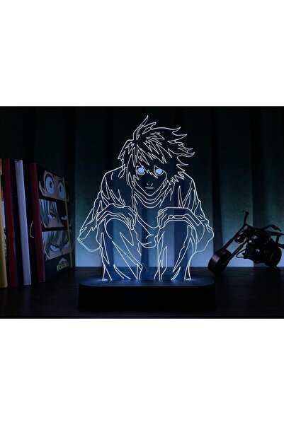 PETRADESIGN Death Note L Lawliet Anime Masa Lambası