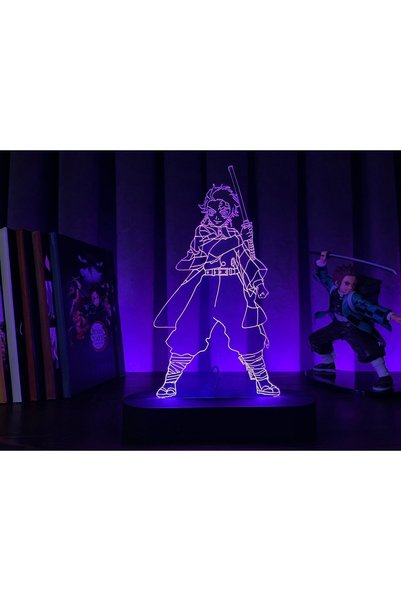 PETRADESIGN Demon Slayer - Tanjiro Kamado Anime Masa Lambası