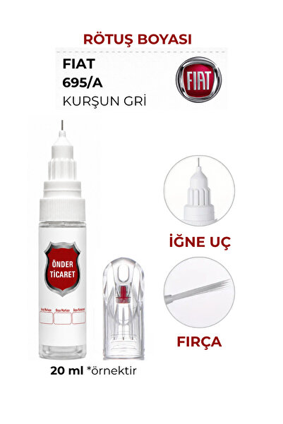 Önder Ticaret Fıat 695/A Kurşun Gri Rötuş Boyası Egea Doblo Linea Panda Tipo 500