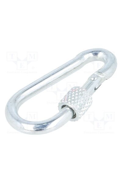 OEM Carabină DROMET D-KSZ.4.40, oţel, pt cabluri, zinc, 4mm, cu protecţie, Pa...