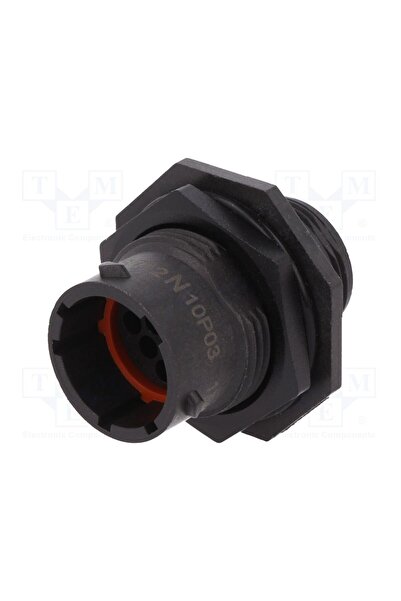 OEM Conector circular AMPHENOL RTS712N10P03, soclu, pt.montare pe panou,piuli...