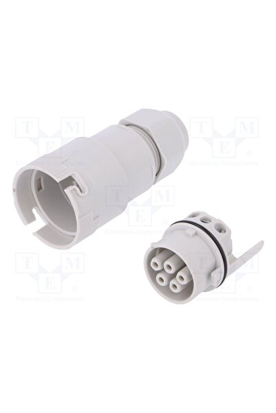 OEM Conector alimentare AC AAG STUCCHI 3702/M-5P, terminal cu şurub, mamă, 16...