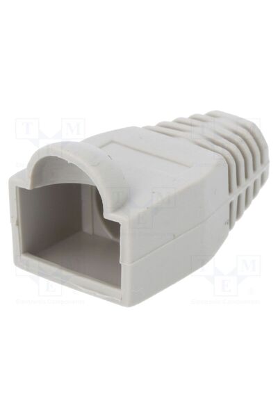 OEM Protecţie mufă LOGILINK LOG-MP0063, 6,5mm, gri, RJ45, Pachet 10 buc