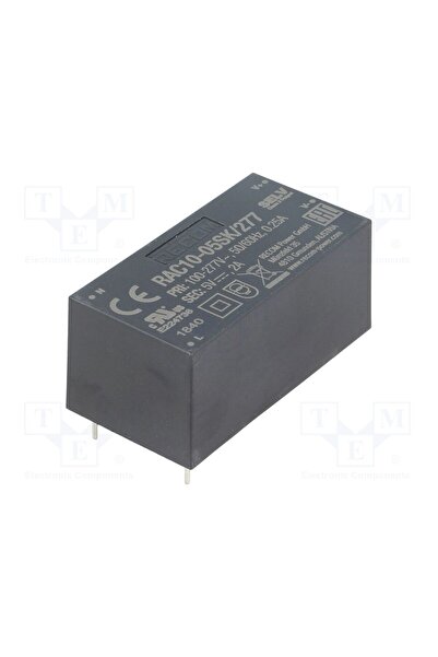 OEM Convertor AC/DC RECOM RAC10-05SK/277, 10W, Intrare 85÷305VAC, 120÷430VDC,...