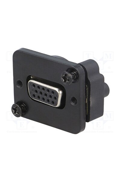 OEM Conexiune cuplor D-Sub CLIFF CP30229BM, neagră, standard XLR, 19x24mm