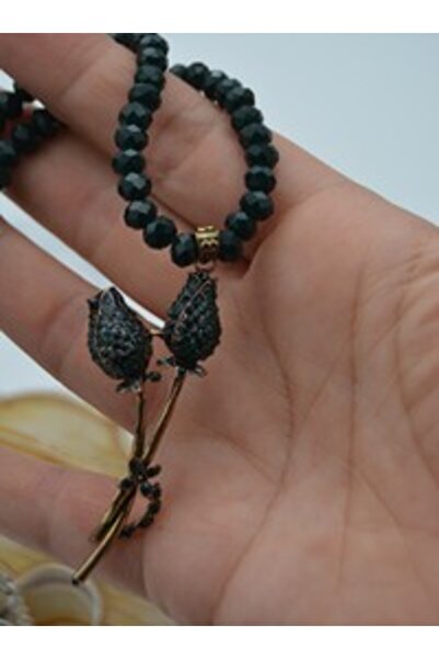 Stoneage Crystal Corded Root Emerald Necklace - Green -
