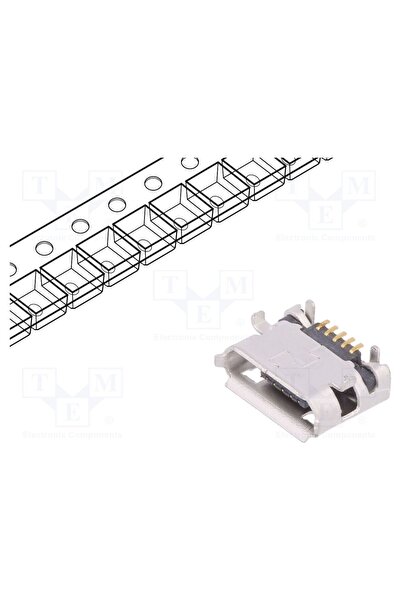 OEM Conector USB B micro AMPHENOL COMMUNICATIONS SOLUTIONS 10118194-0001LF/C,...
