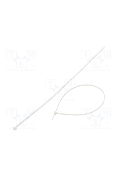 OEM Colier de strângere FIX&FASTEN FIX-S-4.8X450/N, W 4,8mm, naturală, poliam...
