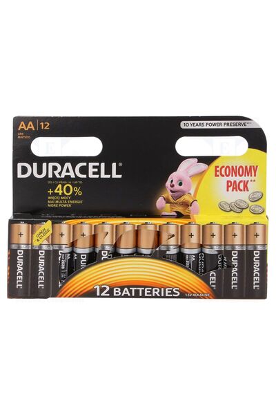 OEM Set Baterie alcaline DURACELL BAT-LR6/DR-B12, AA, 1,5V, nereîncărcabilă, ...