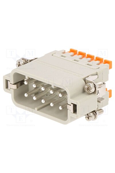 OEM Conector HDC ILME CSAHM10, inserturi de contact, tată, CSAH, PIN 10, 16A,...