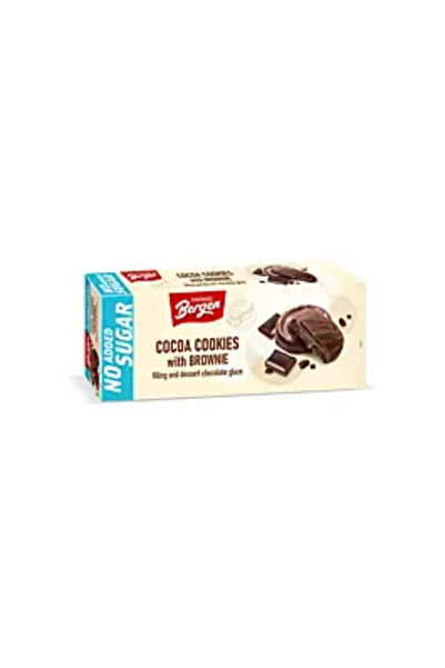 BERGEN Biscuiți Brownie Fără Zahăr 128 G