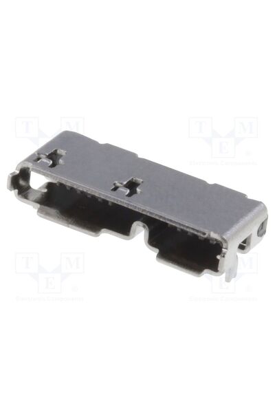 OEM Conector USB AB micro ADAM TECH MCR-AB3-RA-SMT-15, soclu, SMT, orizontală...