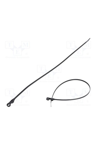OEM Colier de strângere FIX&FASTEN FIX-M-4.8X380/BK, W 4,8mm, neagră, poliami...