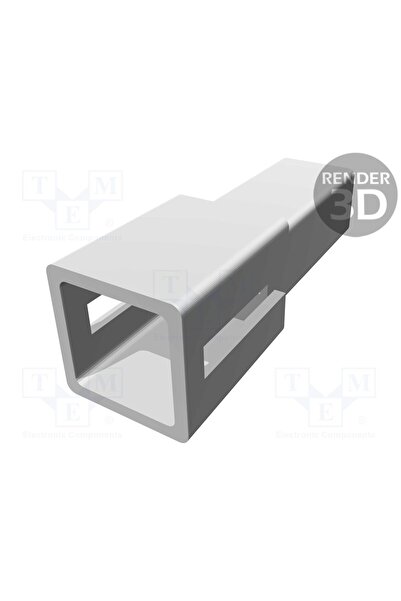 OEM Protecţie terminale TE Connectivity 626063, 2,79mm, tată, piste 1, naturală